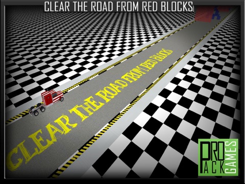 Tap to save the truck – Drive your diesel trailer and eliminate the road blocks