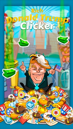 Rich Donald Trump Clicker Free(圖1)-速報App