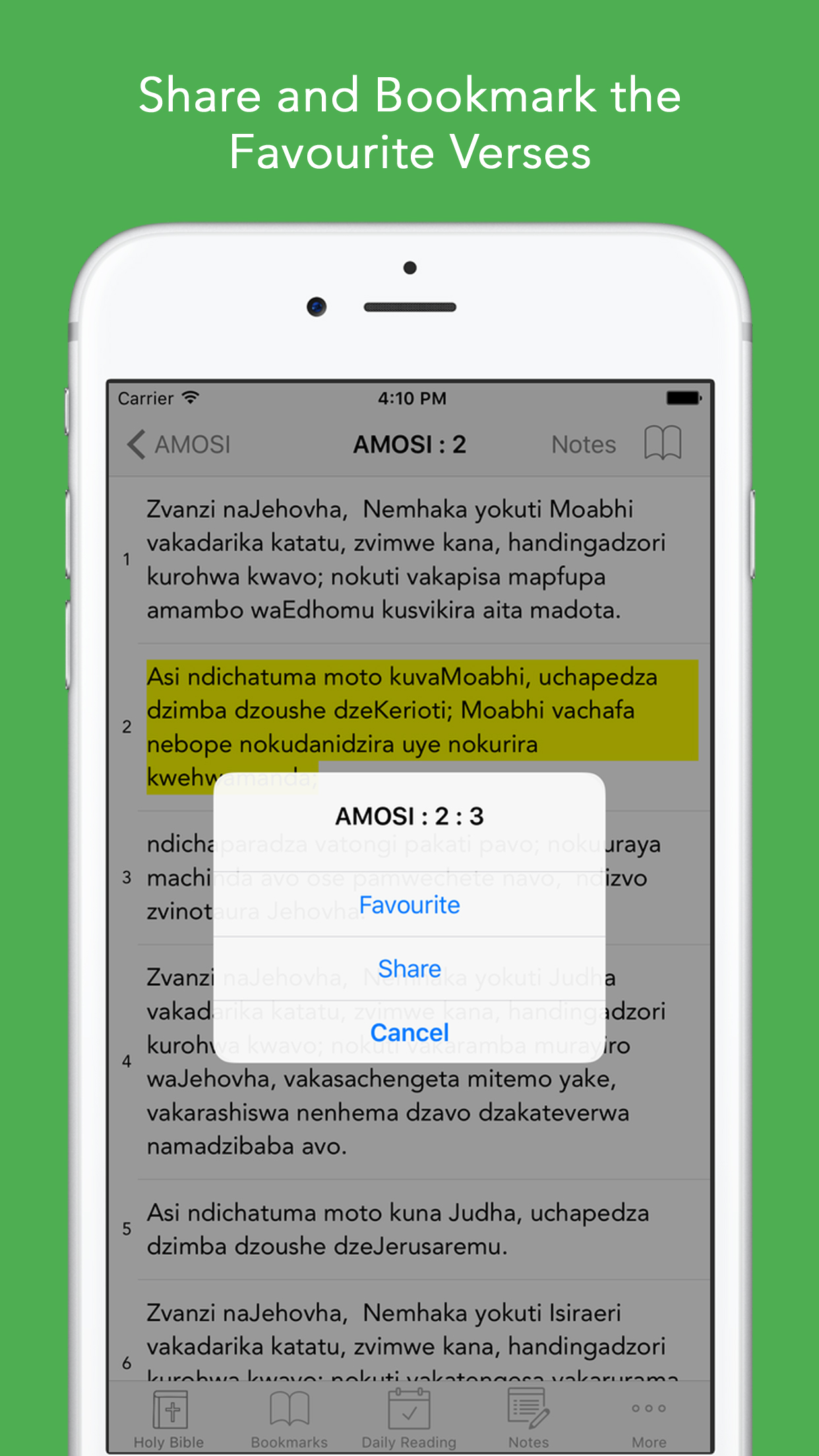 Shona Bible : Easy to use Bible app in Shona for daily offline Bible book reading screenshot 4