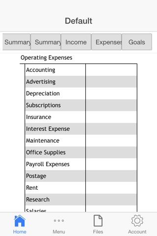 Goods Company Budget screenshot 3