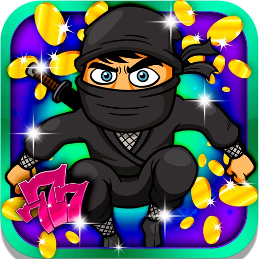 Ninja Slot Machine: Compete among the best spies in Japan and earn double bonuses iOS App