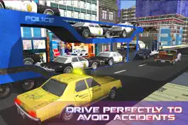 Game screenshot Police Car Transporter Truck – Drive lorry & deliver cop vehicles mod apk