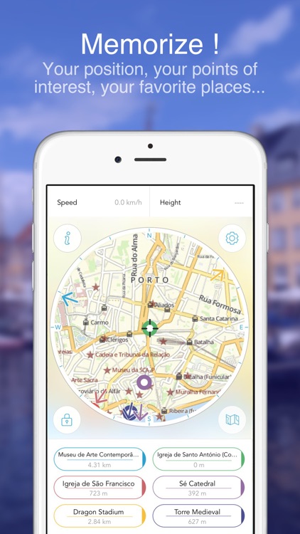 Porto on foot: Offline Map