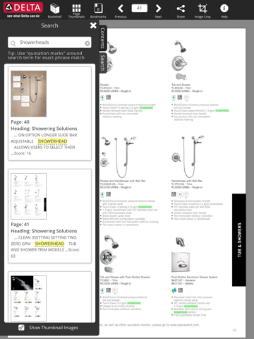 Screenshot #5 pour Delta Faucet Catalogs