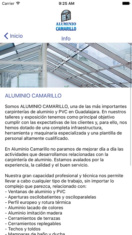 ALUMINIO CAMARILLO