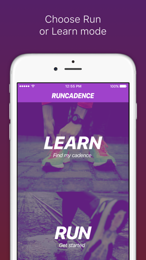 ‎RunCadence Mobile Screenshot