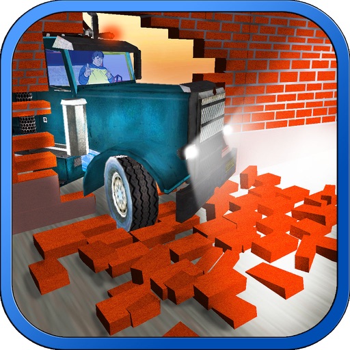 Tap to save the truck – Drive your diesel trailer and eliminate the road blocks Icon