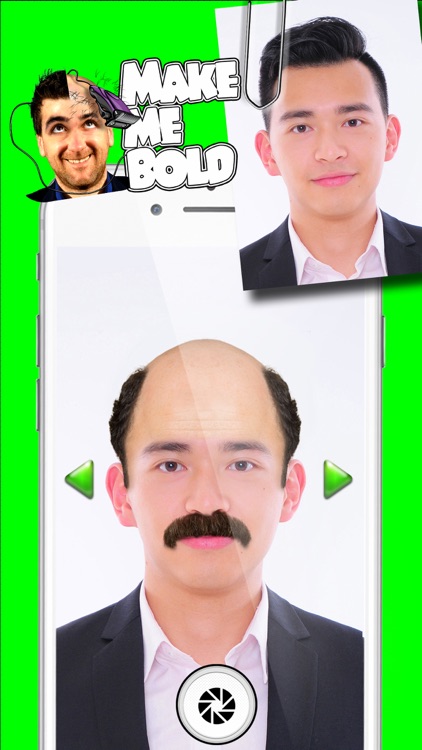 Make Me Bald Photo Editor – Virtual Barber Shop to Cut Your Hair and Add Beard & Mustache screenshot-3