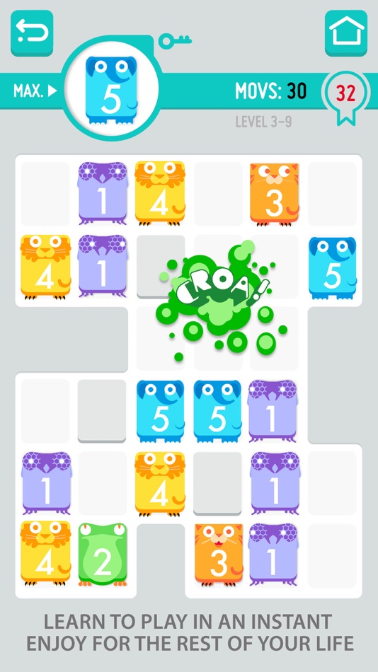#5. Yumbers: The yummy numbers game (iOS) Bởi: Ivanovich Games