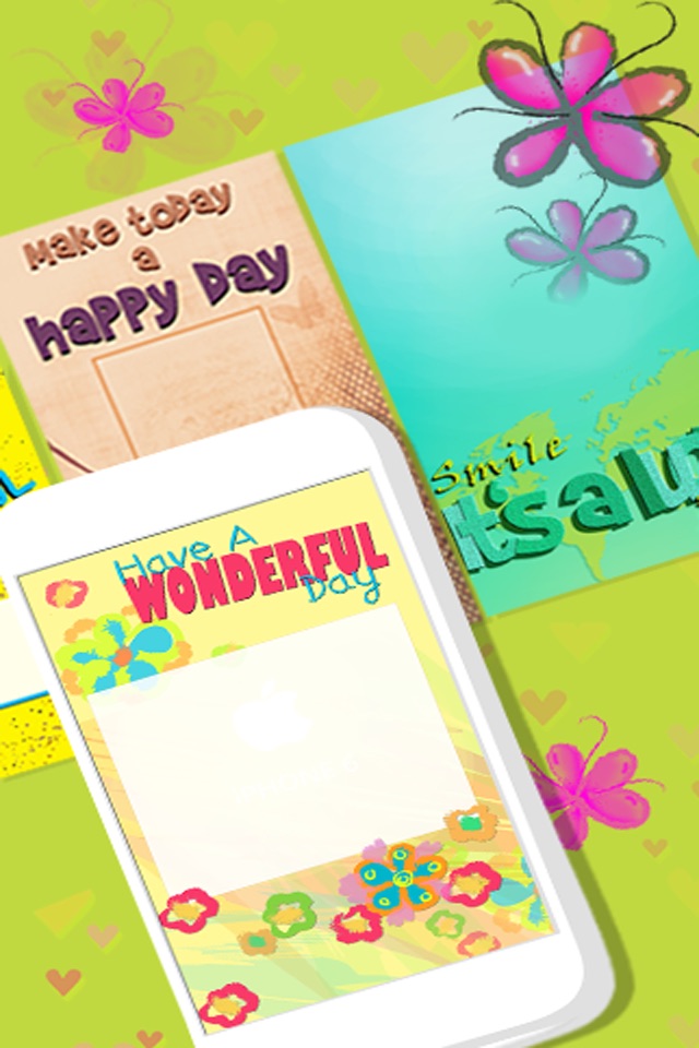 Greeting Cards Maker - Create 'Have a Nice Day' eCards and Invitation.s screenshot 4