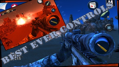 Screenshot #2 pour désert sniper tireur 3d - expérience de tir réel: jeu complet gratuit