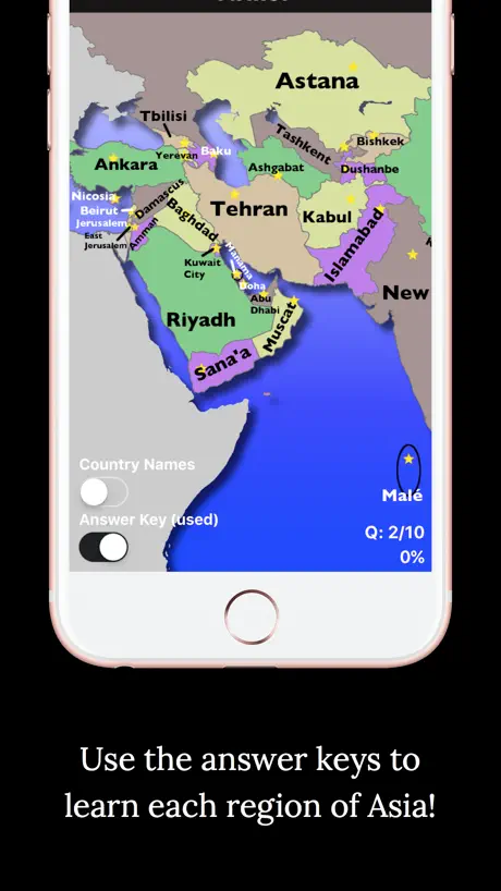 Asia Geography Quiz