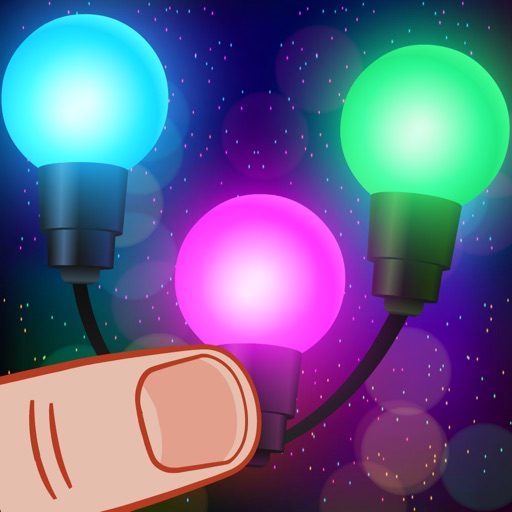 Virtual Pocket Lava Night Lamp LED Anti Neon Glow Candle Light Crush Magic Flashlight Puzzle Icon