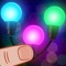 Virtual Pocket Lava Night Lamp LED Anti Neon Glow Candle Light Crush Magic Flashlight Puzzle