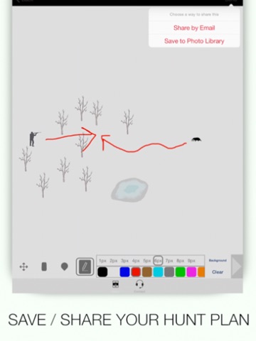 Badger Hunting Planner - Draw Your Badger Hunting Strategy screenshot 3