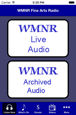 WMNR Fine Arts Radio screenshot 2