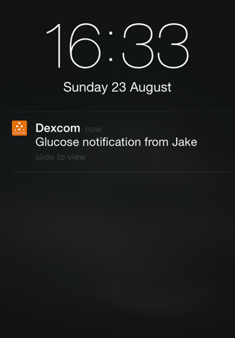 Dexcom Follow mg/dL DXCM1 screenshot 3