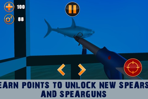 Shark Spear Fishing Simulator 3D Full screenshot 3