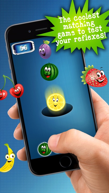 Tap The Fruit Game – Test For Reflexes & Matching Challenge With Fruits