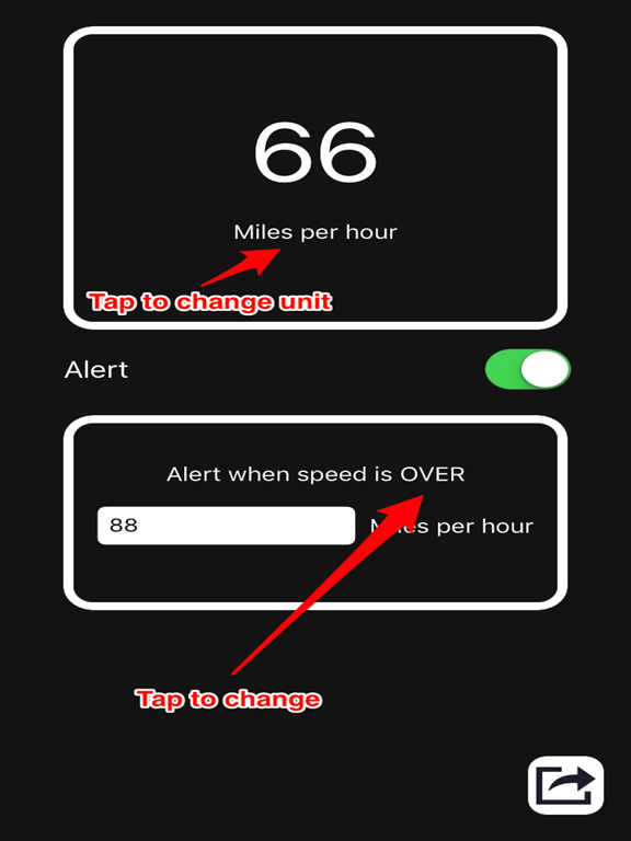 Screenshot #5 pour GPS Speedometer With Speed Limit Alarm