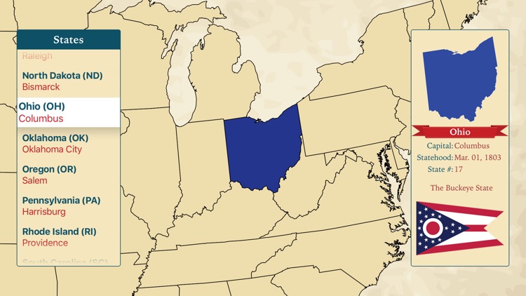 State The States and Capitals