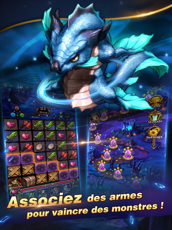 Screenshot #5 pour Puzzle & Heroes