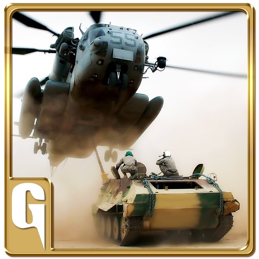 3D Tank War Helicopter Icon