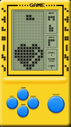 Classic Brick Game - Retro Block Style screenshot 1