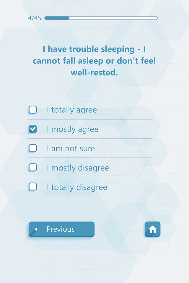 Self Assessment Psychological Tests screenshot 3