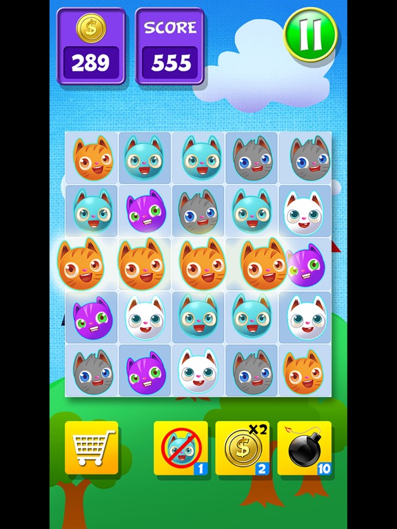 Screenshot #5 pour Match 3 Cute Kitten