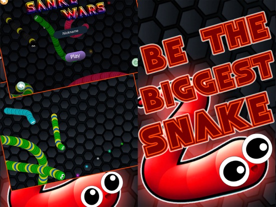 アナコンダ蛇 I O 戦争 - 巨大なくねくねヘビ ゲームのおすすめ画像1