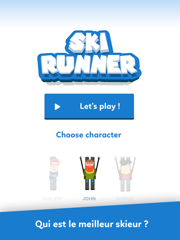 Screenshot #4 pour Ski Runner - Fun Game