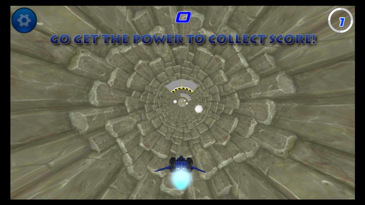 3D Star-Wars Tunnel Twist - An Aerospace Awakens Galaxy Escape Hovercraft