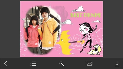 Friend Photo Frames - Decorate your moments with elegant photo frames iPhone screenshot 4 - Photo & Video app