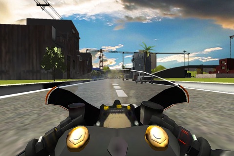 Highway Bike Rider : Moto Stunt Race screenshot 4