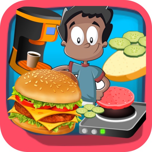 burger shop big chef : games maker food hamburger for girls and boys Icon
