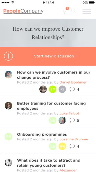Screenshot #2 pour Portals: your gateway to the world of feedback