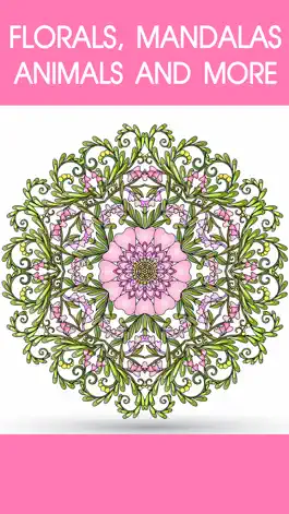 Game screenshot Adult Coloring Book : Free Mandala Color Therapy and Stress Relieving Pages for Adults mod apk