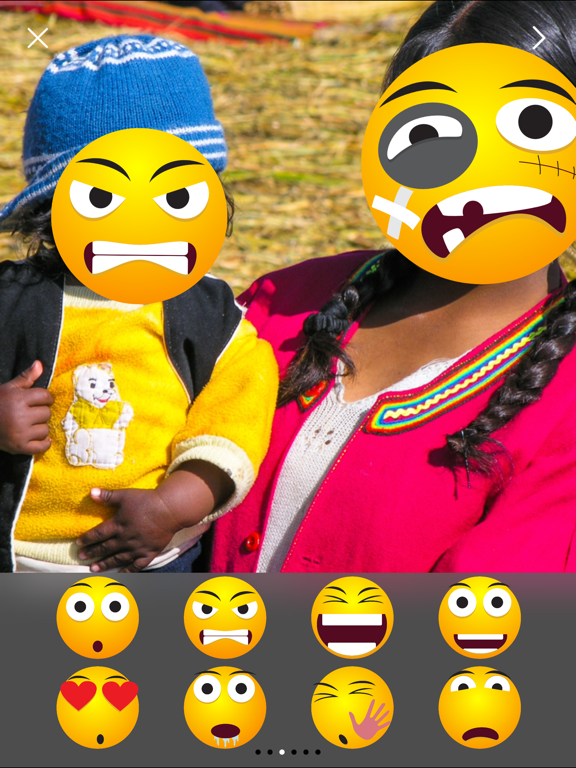 Screenshot #4 pour Emoji Me - FREE Funny Smiley Emoticon Stickers Photo Editor