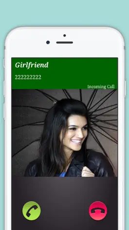 Game screenshot Girlfriend Calling Phone Real Prank. Girlfriend Funny Call. apk