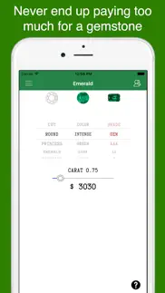 diamond and gem price guide iphone screenshot 4
