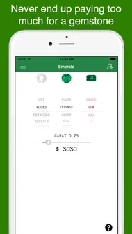 Diamond and Gem Price Guide iphone bilder 3