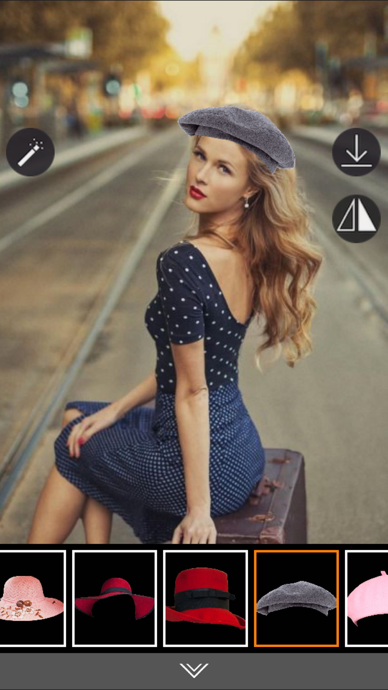 Girl Hat Photo editor - Photo Booth screenshot 3