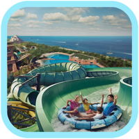 Water Park Water Slide