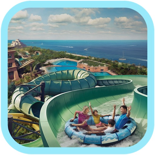 Water Park: Water Slide Icon