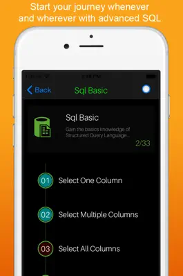 Game screenshot SQL Query - Learn How to create and manage Data Base in SQL! apk