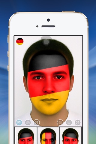 Flag Face Germany screenshot 2