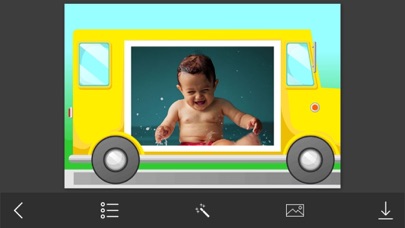 Baby Photo Frames - Creative Frames for your photo iPhone screenshot 4 - Photo & Video app