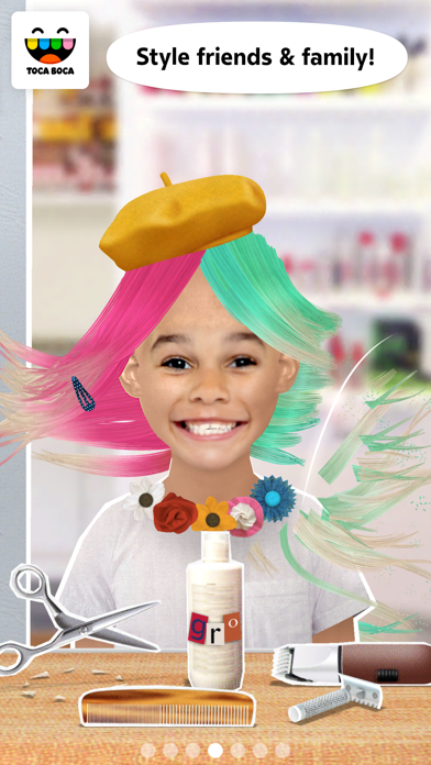 Toca Hair Salon Me Screenshot 1