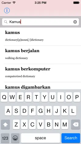 Game screenshot Kamus - Dictionary of Bahasa Malaysia ~ English apk